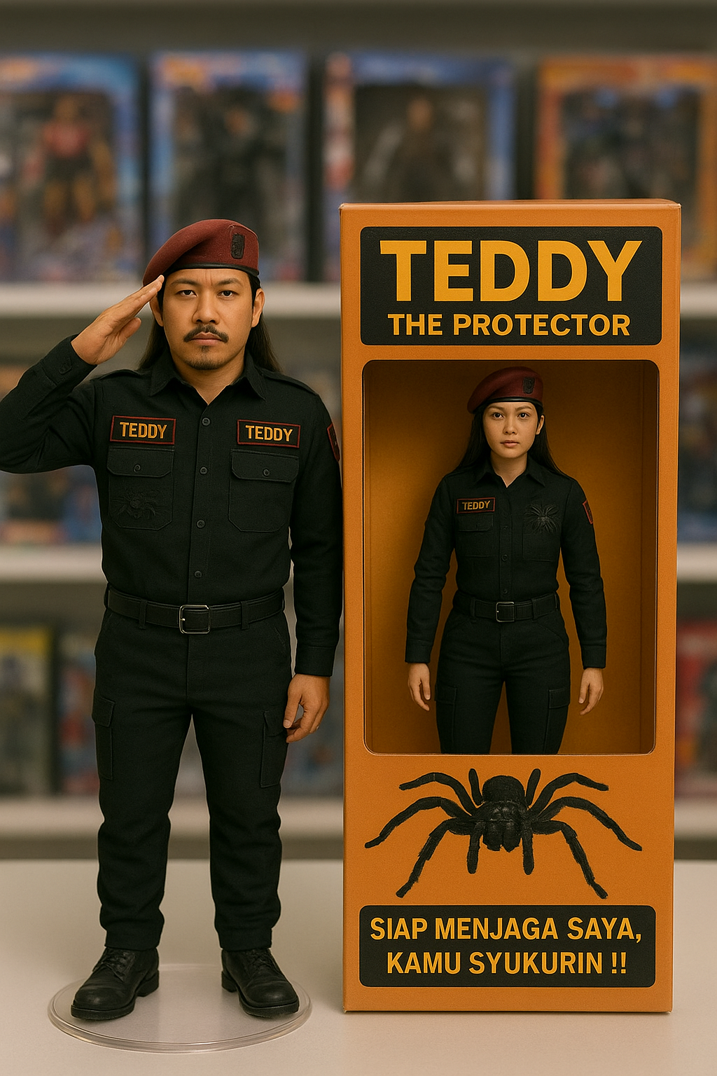 Prompt Miniatur Action Figure Gemini AI